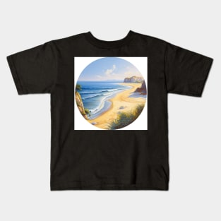 Beach The crystal-clear waters Kids T-Shirt